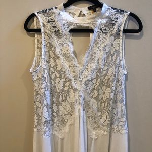 Bohemian lace summer dress